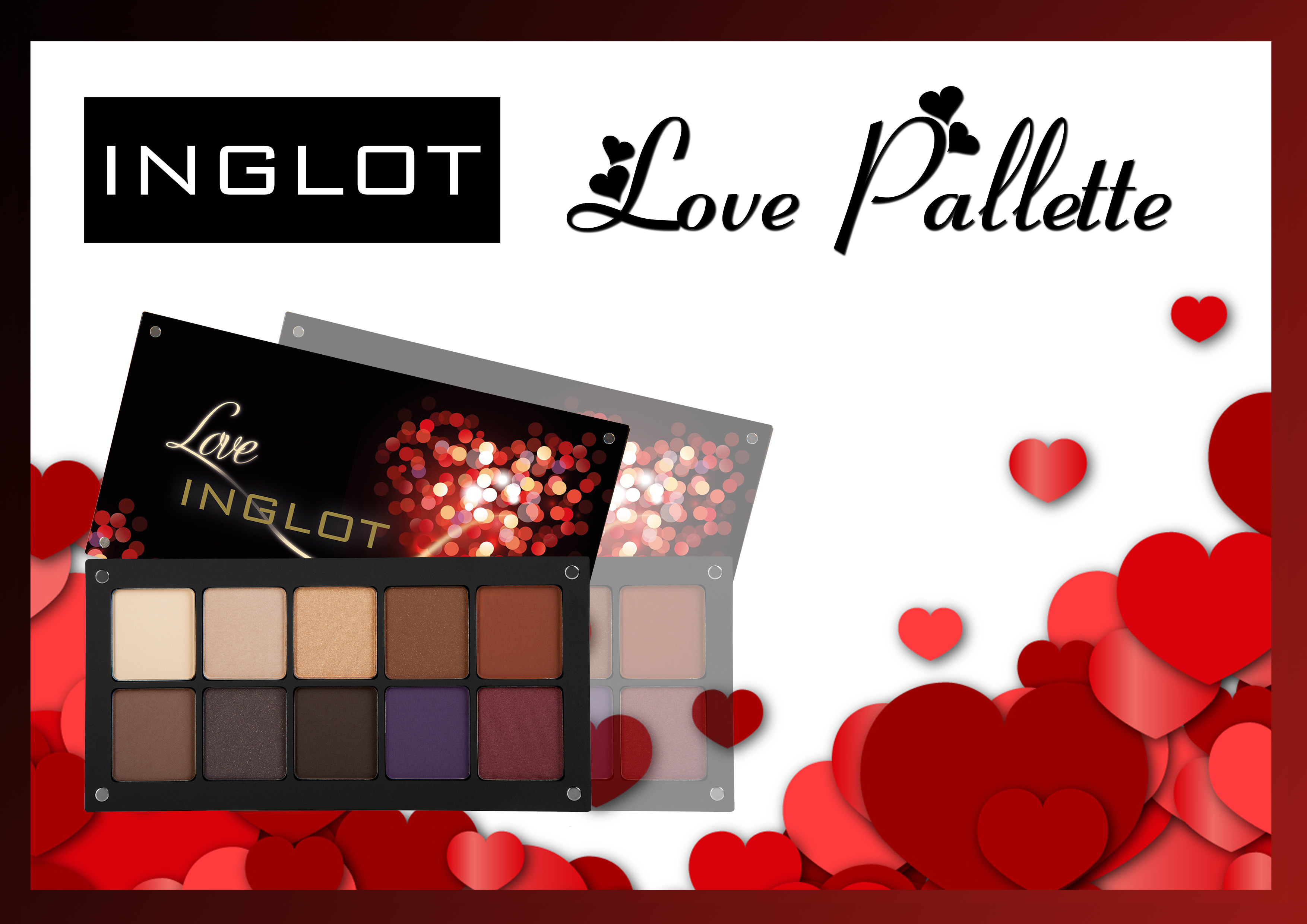 Inglot Love Pallette Poster